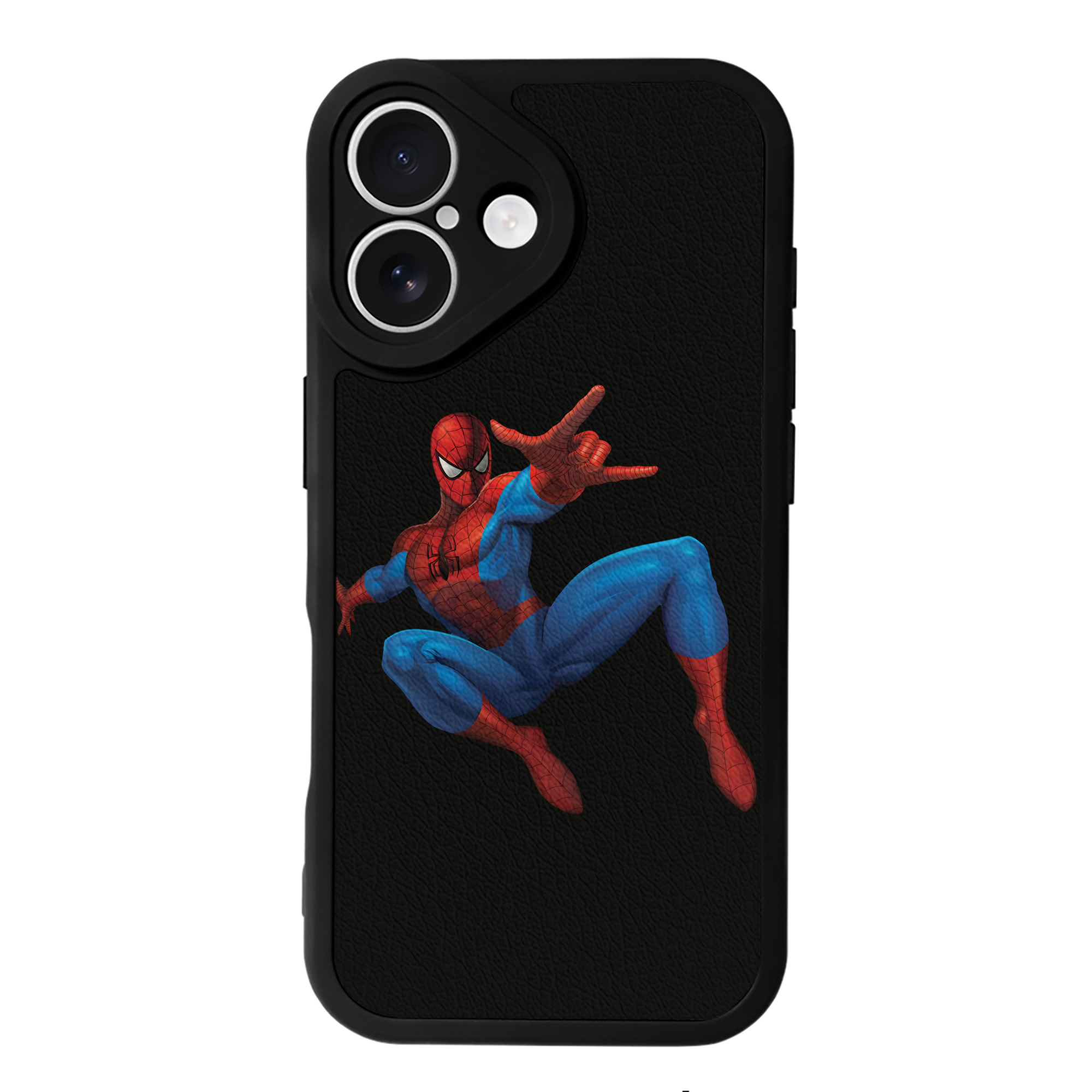 （画像用） アベンジャーズ The Avengers 【iPhone 16シリーズ対応】シリコンスマホケース（レザー調） 材質：シリコン